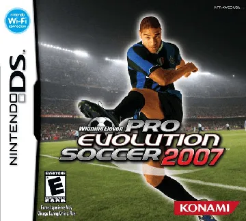 Winning Eleven - Pro Evolution Soccer 2007 (USA) (En,Es) box cover front